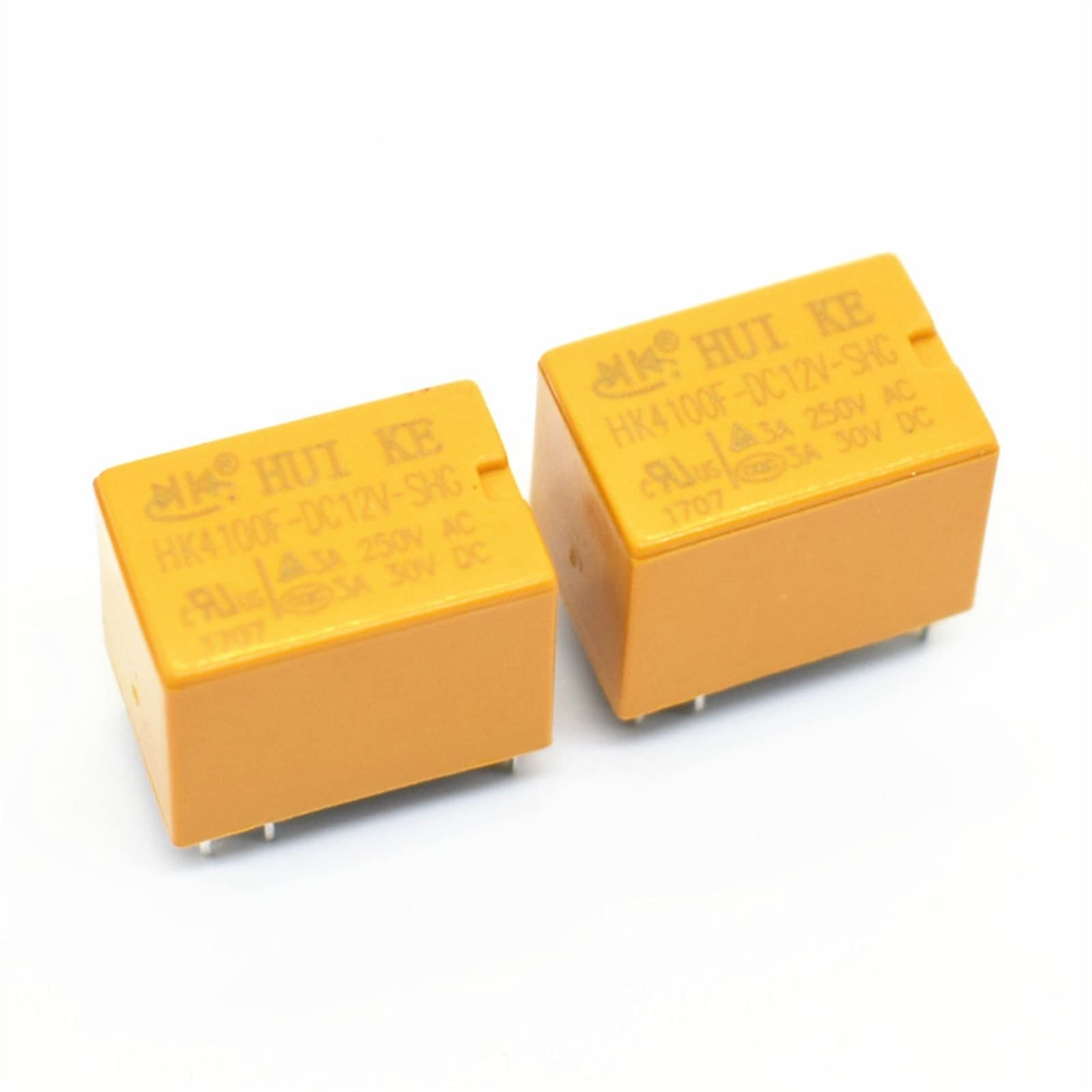 Relais HK4100F-DC12V-SHG 6 broches 12V 3A pour circuit imprimé