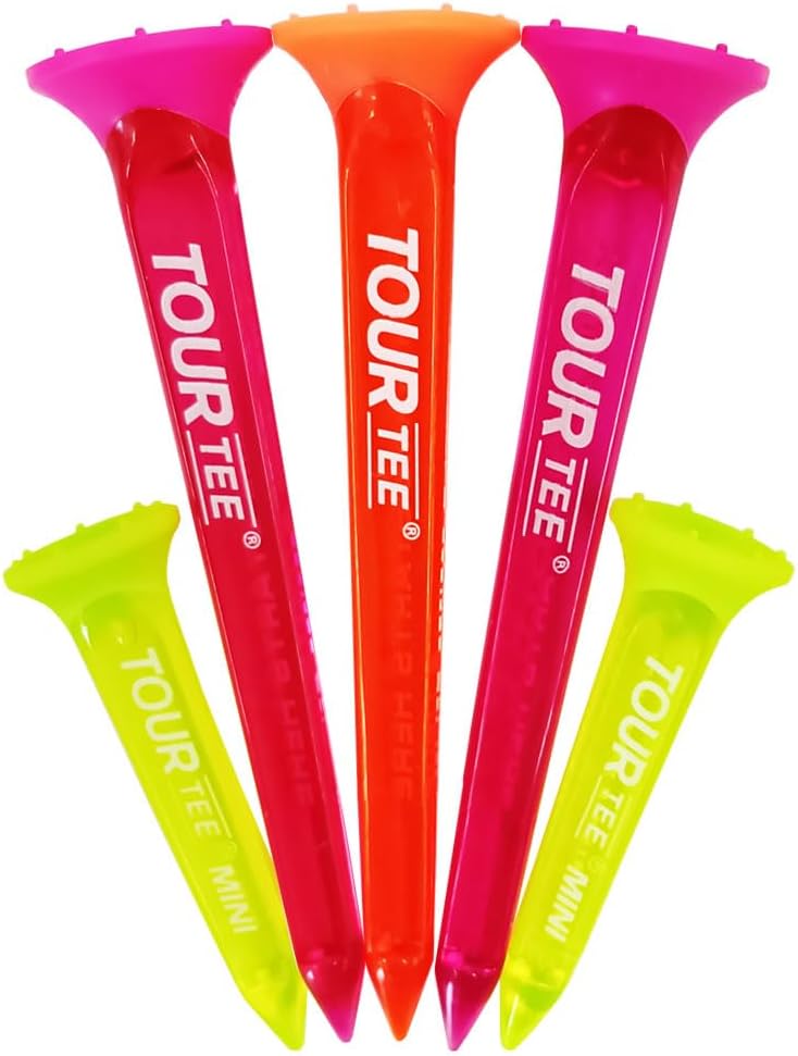 ゴルフ ティ ツアーティー コンボ ネオン