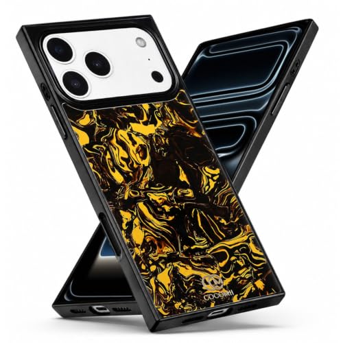 Image of COCOMII Rectangle for iPhone 18 Pro /17 Pro Case, Molten Marble
