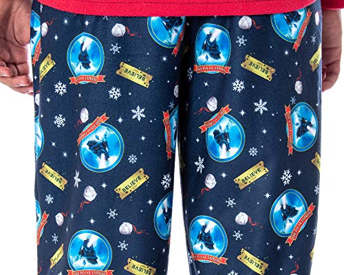 The Polar Express Train Big Kids Raglan Pajama Set3