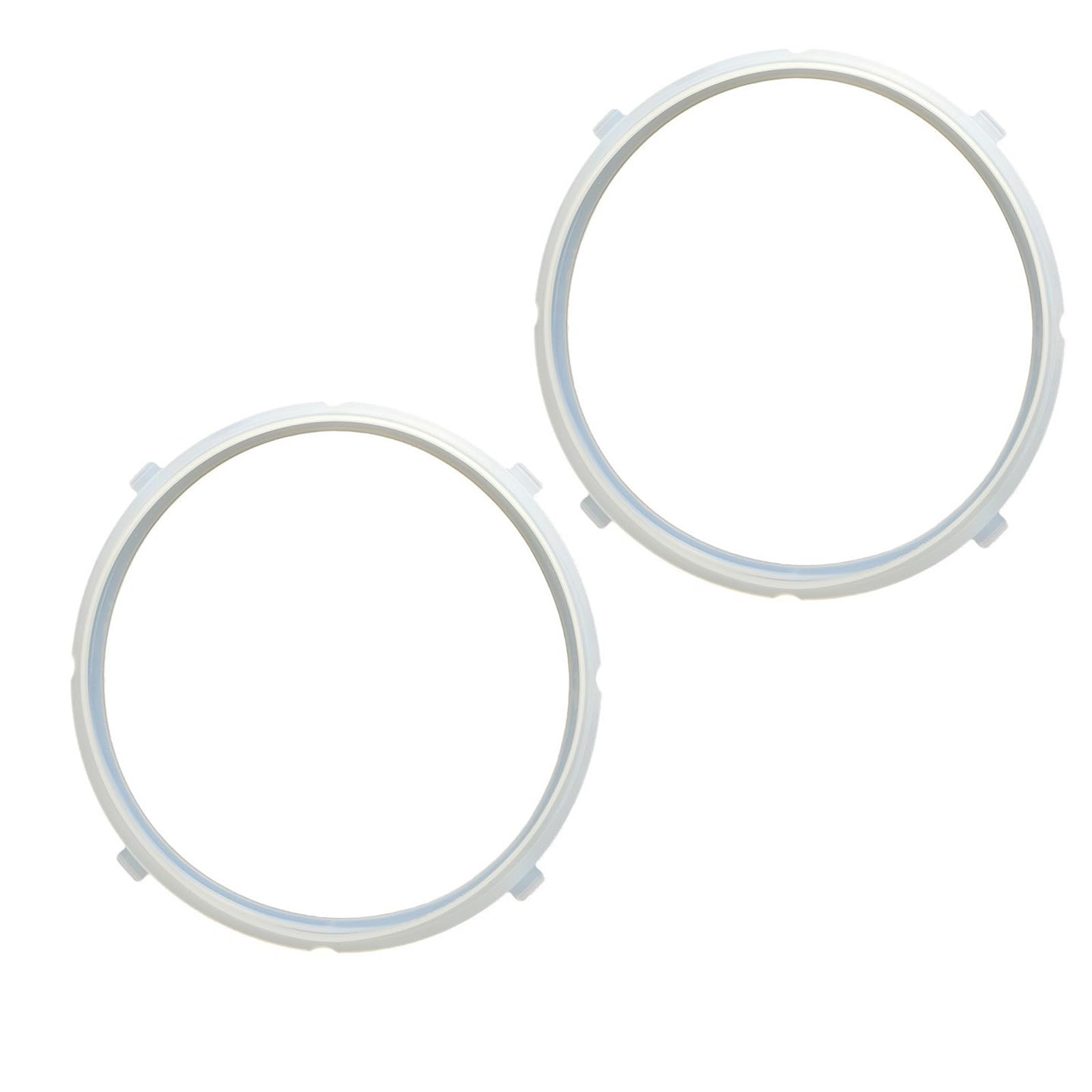 Jazuaiao Sealing Gasket Silicone Seals Silicones Gasket Part Suitable for 5L / 6L Cookers Electric Cooker Seal Rings