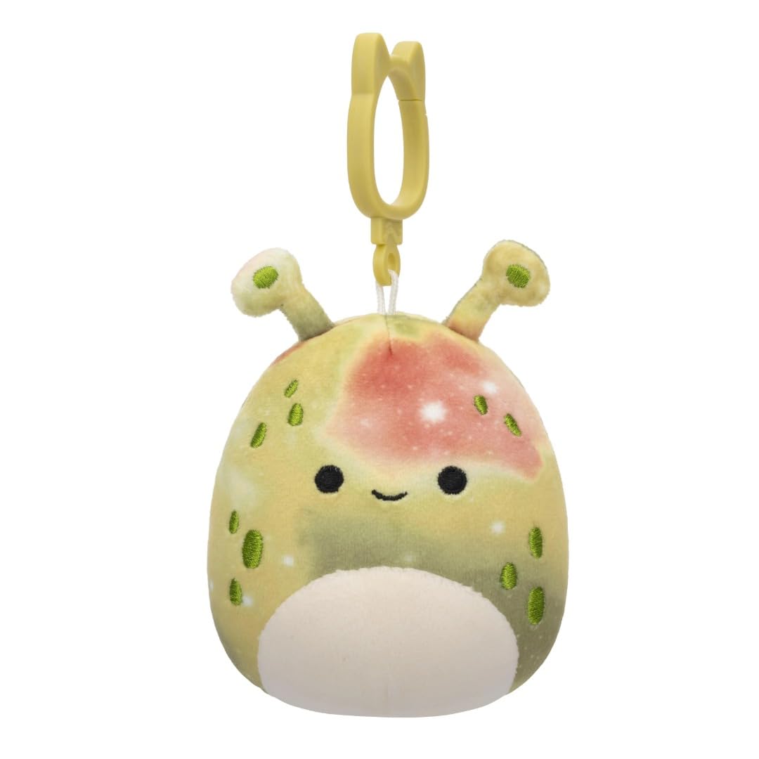 Squishmallows 3.5" Clip-On Plush-Hawk Alien, Green - Image 2