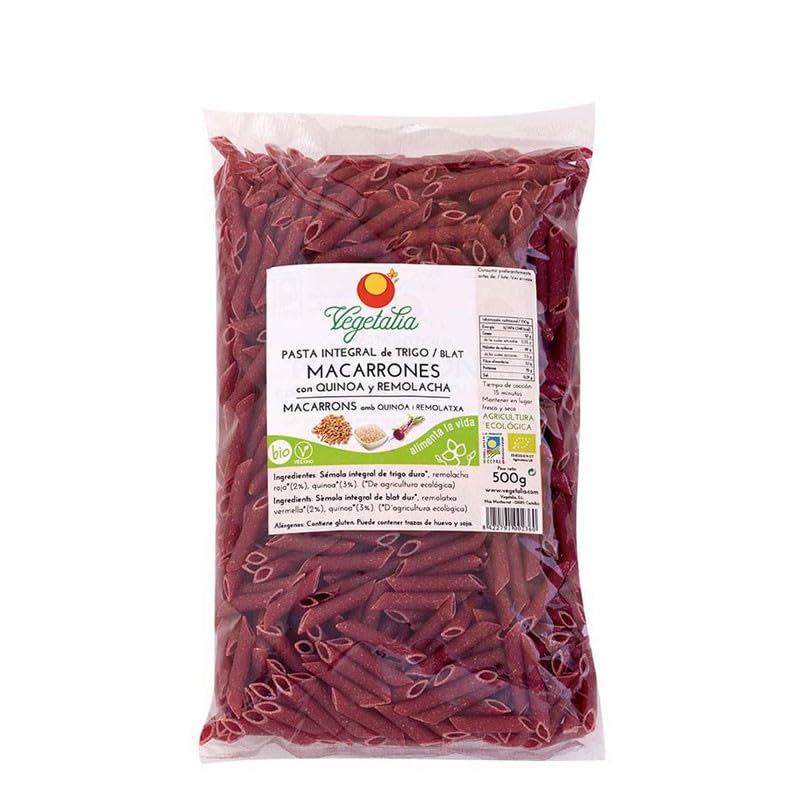 MACARRONES QUINOA REMOLACH BIO