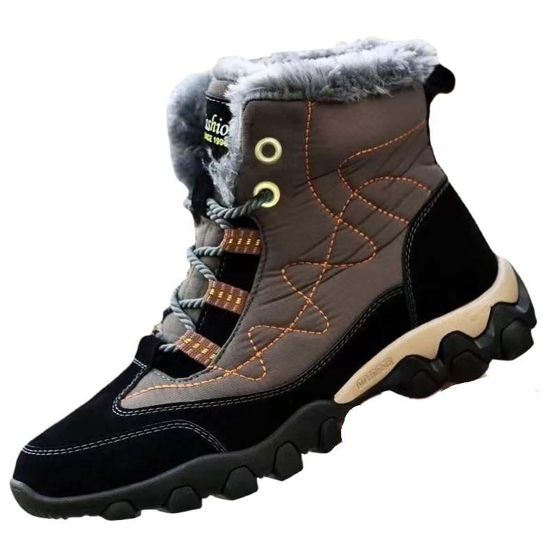 FmShi Winter Men's Snow Boots