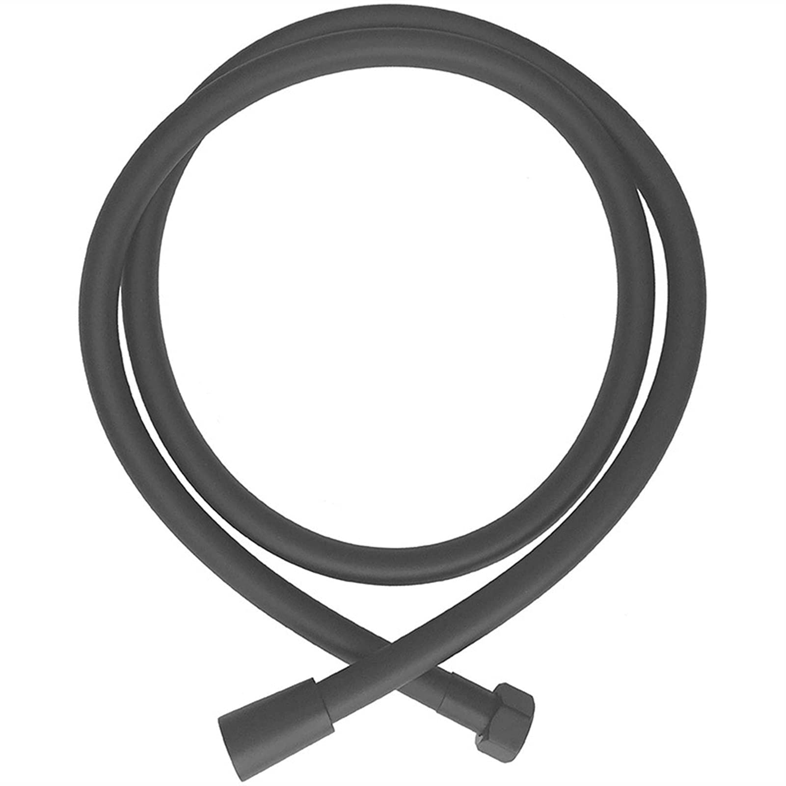 Tubo de ducha universal, Manguera De Ducha PVC Negro 1,2 M Manguera De Boquilla De Ducha Rotación De 360 ​​​​Grados Baño Tapa De Cobre De Alta Presión Fría Y Caliente Tubería De Agua A Prueba De Explo