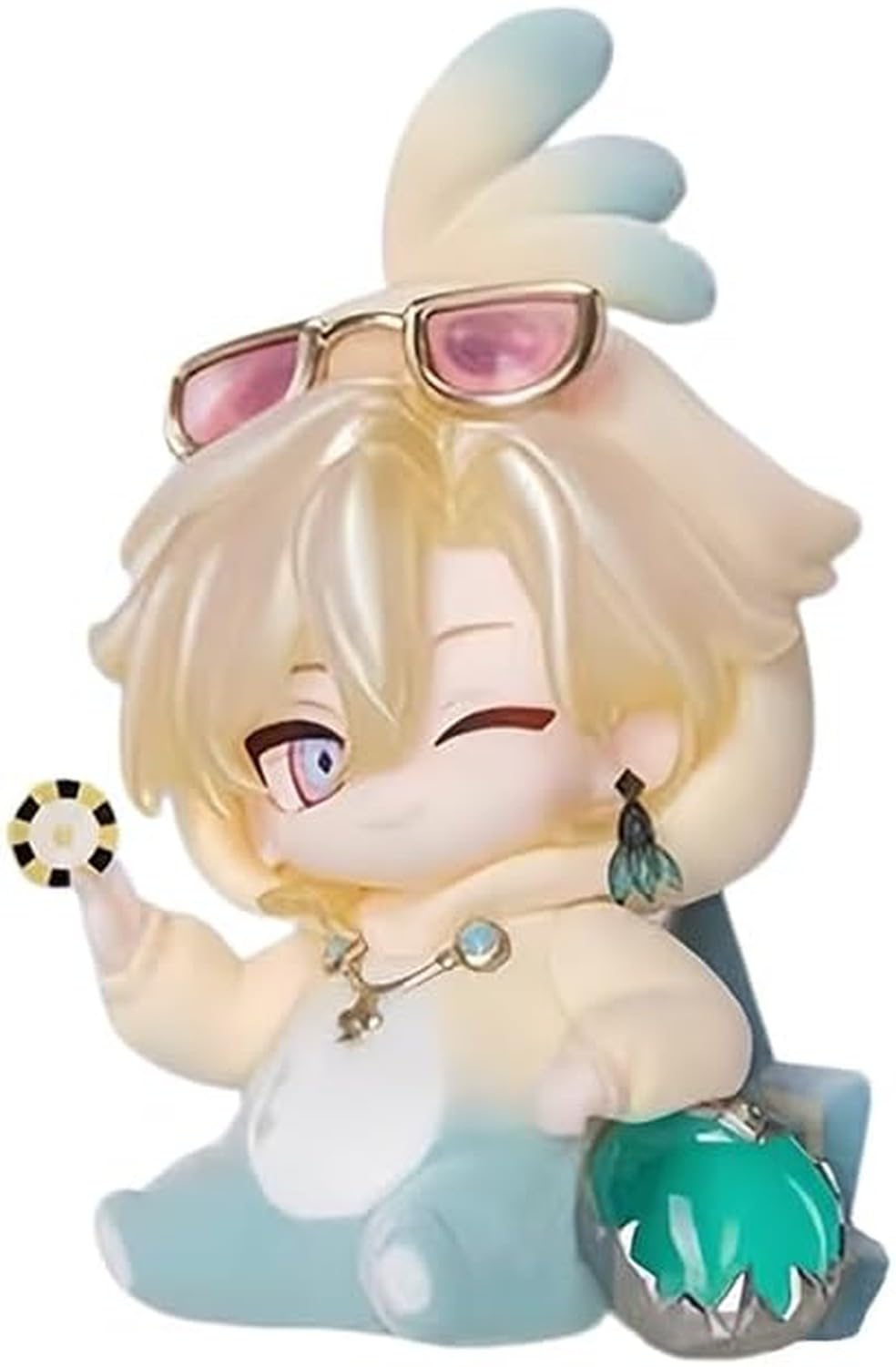 DAEFAG Anime Cute Chibi Figurine Boys Dormitory Kids Room Decor Collectible Figure Statue Gift, Aventurine Hidden