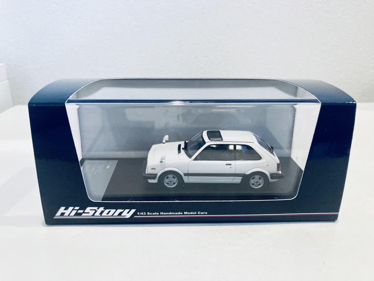 Amazon | 1/43 ハイストーリー ミニカー シビック CX-S 1981 ホワイト