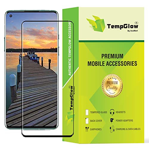 Image of Screen Protector for Oppo Reno 5 (Black) Tempered Glass Edge-to-Edge 6D Screen Guard With Installation Kit