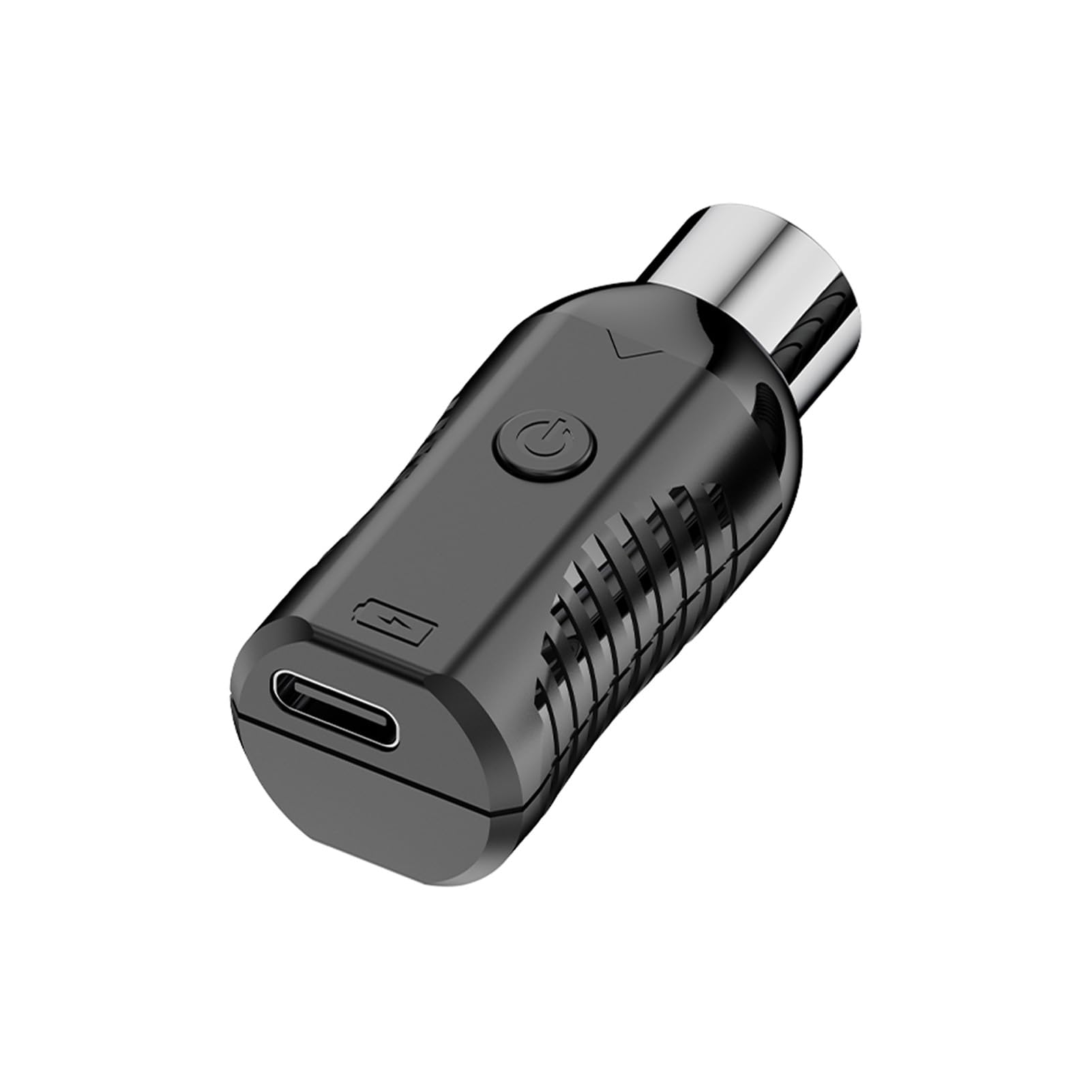 POENVFPO Tastiera Controller MIDI a 25 Tasti, Pad MIDI BT con Tasti Sensibili Alla velocità, Arpeggiatore, Funzione Accordi, Batteria Ricaricabile, Ricevitori Wireless, per Produzione DAW (BLACK)