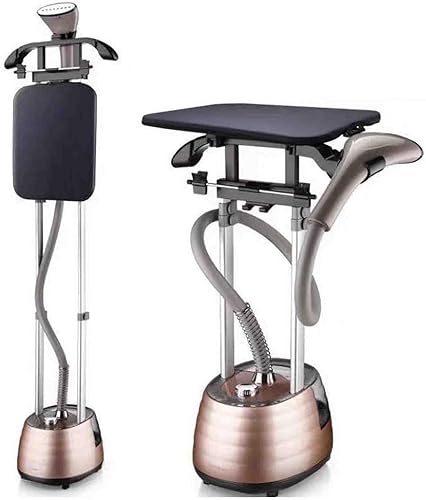 CAULO Vaporizador para ropa de pie, potente vaporizador vertical de altura ajustable, calentamiento rápido de 25 segundos, con tanque de agua de 2.5