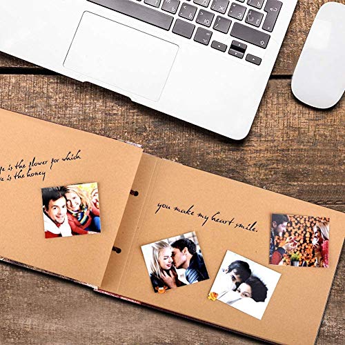 Álbum de fotos y scrapbook DIY 'My Adventure Book', para niños, 80 páginas, 11,6 x 7,5 pulgadas miniatura 3