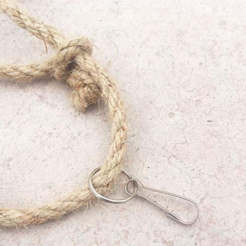 Hihey klimnet, hangmat, katoen, touw, klimwand, klimnet voor vogels, papegaaien, nylmstoken, golfstoken, zitvijken… - Afbeelding 5