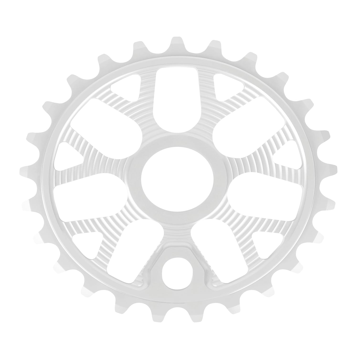 クロスチェーンリング シルバー アルミ old bmx BMX Bike-Old School