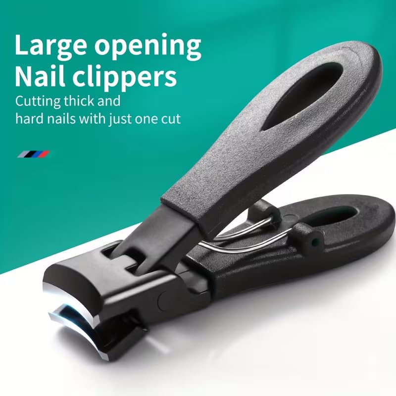 1Pc Thick Nail Clipper with Wide Opening Anti-Splash Nail Clippers for Sharp Manicure and Pedicure Tools — view 9