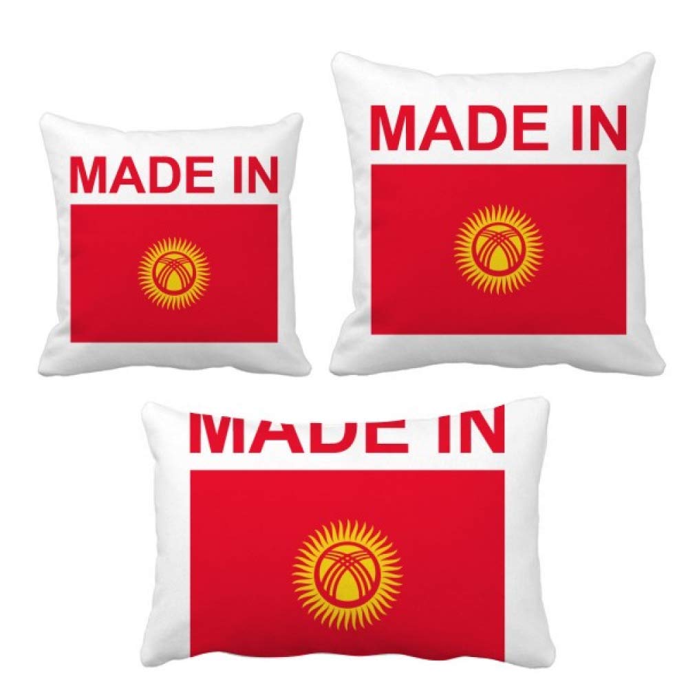 Coussin Kirghizistan avec garnissage intérieur pour décor de sofa accueil