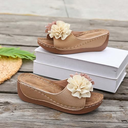 Mules pour femmes basket style bohème avec plateforme amortissante - 4