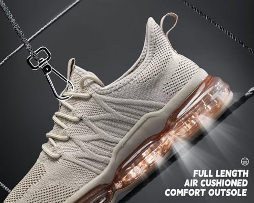 Image of Men's Air Running Shoes Non Slip Workout Casual Sport Shoes for Men Basketball Sneakers Fashion Tennis Sport Fitness Cross Trainers