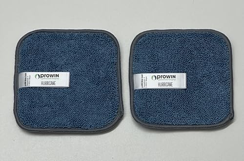 proWIN Duo PAD Hurricane 13 cm x 13 cm blau -Doppelpack- 2 Stück