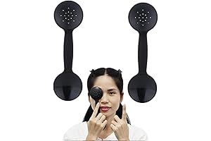 2 Pcs Dual-Use Black Handheld Eye Occluder Plastic Vision Optics Optometry Instrument...