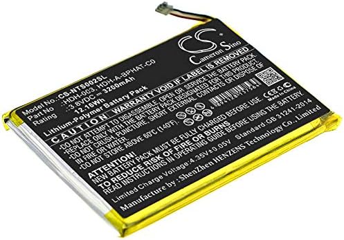 FITHOOD Battery Replacement for NIN HDH-001 HDH-002 Switch Lite NS Switch Lite HDH-003 HDH-A-BPHAT-C0 (3200mAh/3.8V)