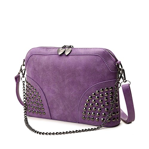 Sac à bandoulière femme avec rivets idéal pour vos sorties loisirs en ville
