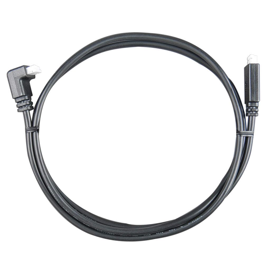 NT-1038 VE.Direct Cable 0.3 m (One Side Right Angle Conn) Unisex-Adult, Black, Standard
