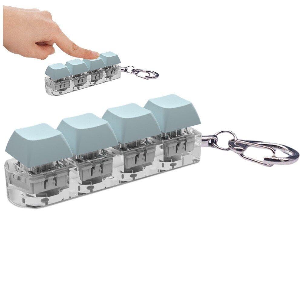 Porte-clés De Clavier, Porte-clés, Bout des Doigts, Jouet À Pression