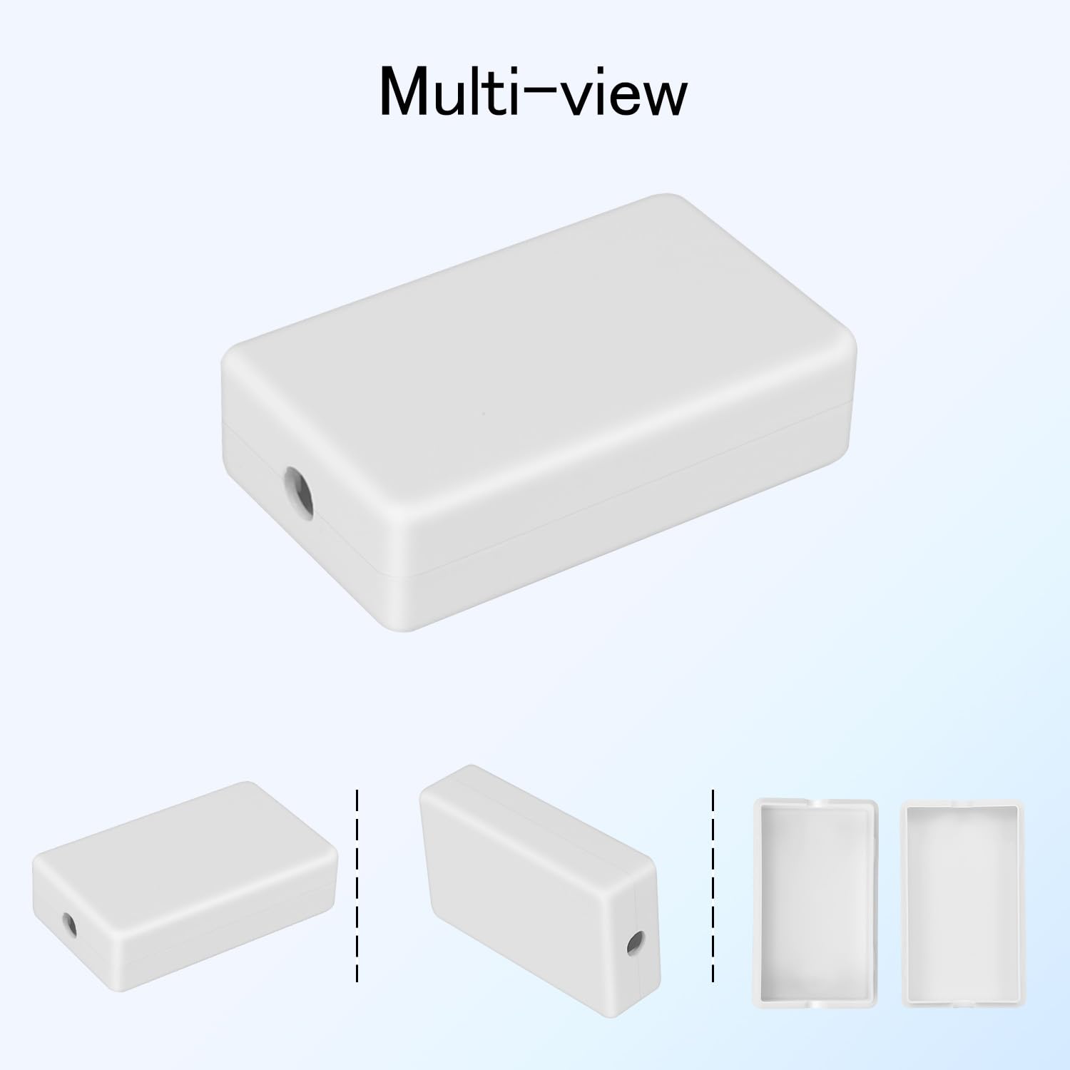 Project Box 8 Pieces Electrical Box Small Junction Box ABS Plastic Enclosure Power Electronic Case White 2.36" x 1.42" x 0.67"(60 x 36 x 17mm) — Amazon image 6