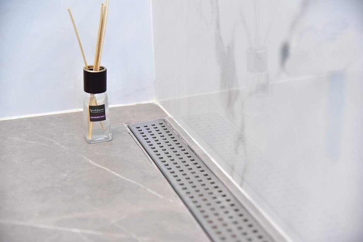 Bеѕt Cуbеr Dеаlѕ 🔥 Royal Linear Shower Drains - Traditional Square - stainless steel Luxurious line by Serene Steam include Hair Trap
