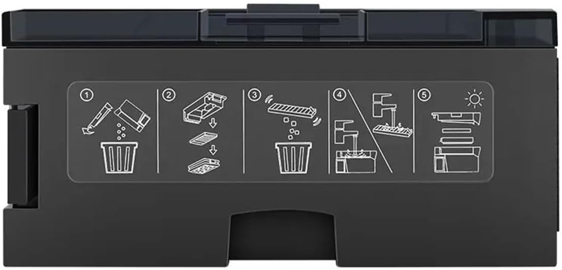 Spare Original Dust Box, Compatible for ECOVACS DEEBOT X8 Pro Omni, Robot Vacuum Cleaner Replacement Part