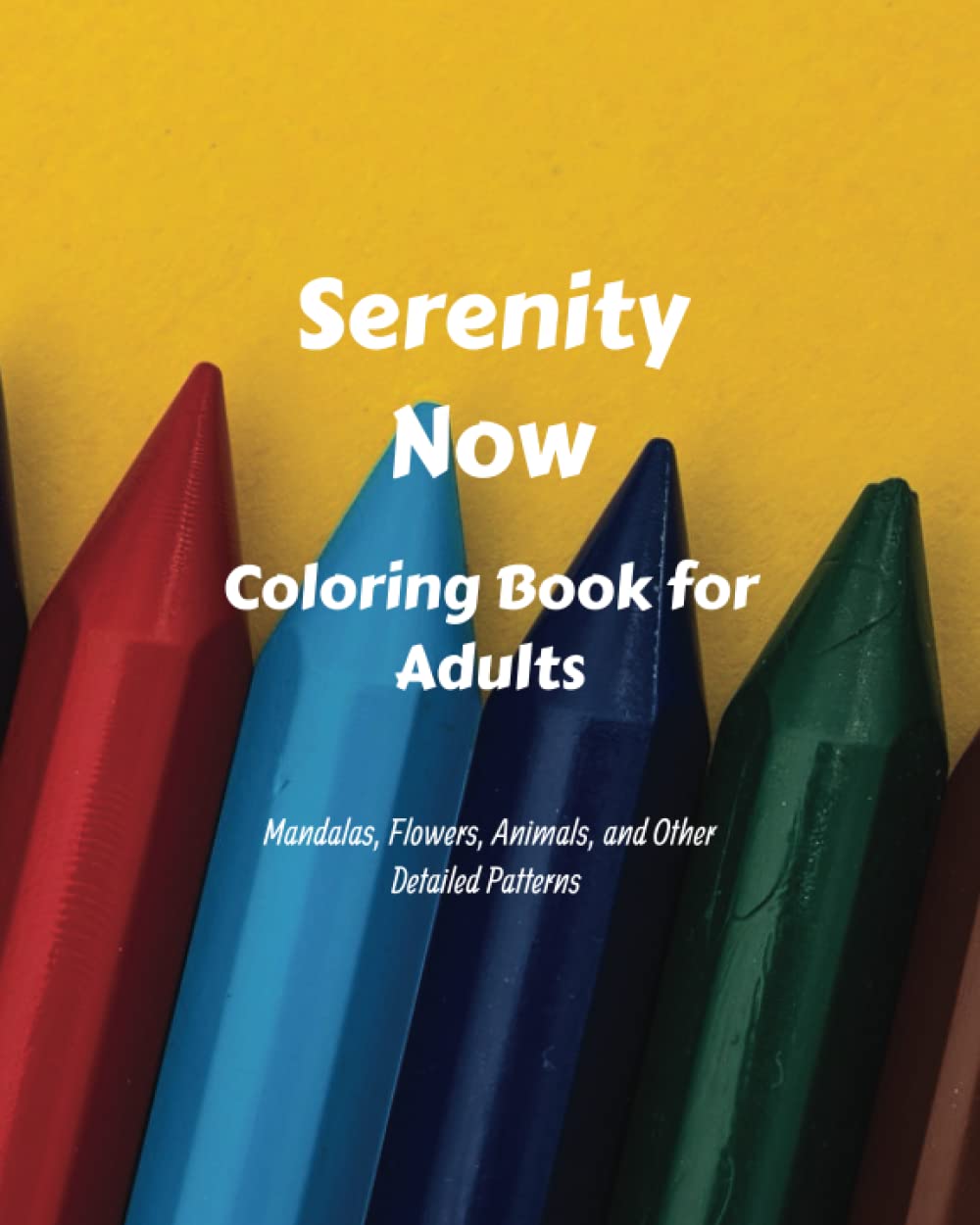 Serenity Now Coloring Book for Adults: Mandalas, Flowers, and Other Detailed Patterns