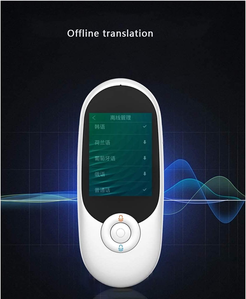 スマート音声翻訳機、ポータブル双方向音声通訳機、138言語