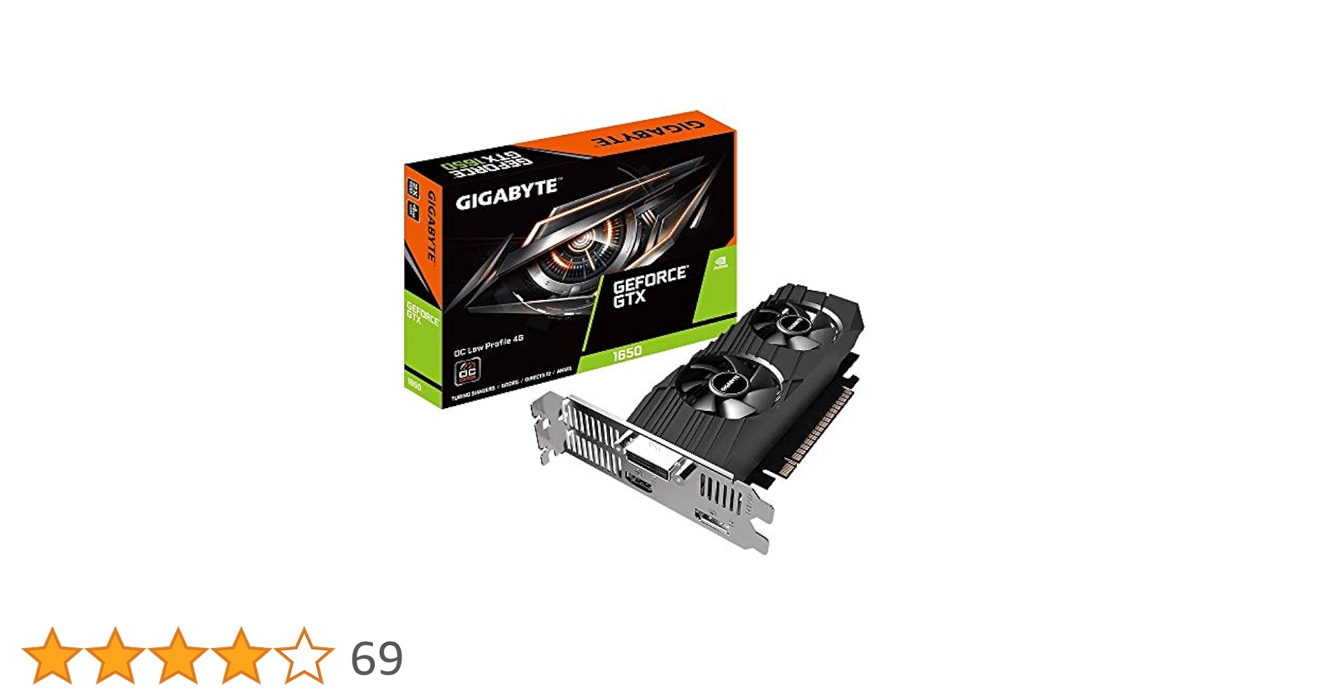 GIGABYTEグラフィックボード GTX1650 GV-N1650OC-4GD Amazon | Gigabyte GeForce GTX 1650 D6 OC 4GB グラフィック