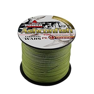 Ashconfish Braided Fishing Line – Super Strong PE Fishing Wire Multifilament Fishing String 100M/109Yards Fishing Thread…