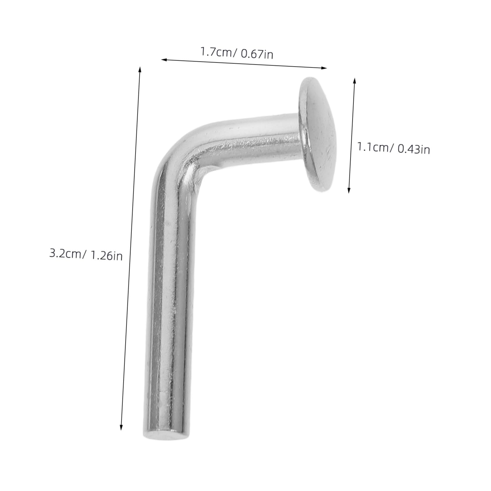 GARVALON Pasadores de Seguridad 100 Galvanizados M5 Aumento de Seguridad en Almacenes Pernos de Hierro Plateado, Fácil Instalación y para Estanterías de Palets