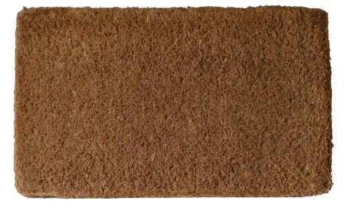 Imports Decor 1202Brm Plain Coir Doormat, 16 X 27-Inch, Beige #TOP6