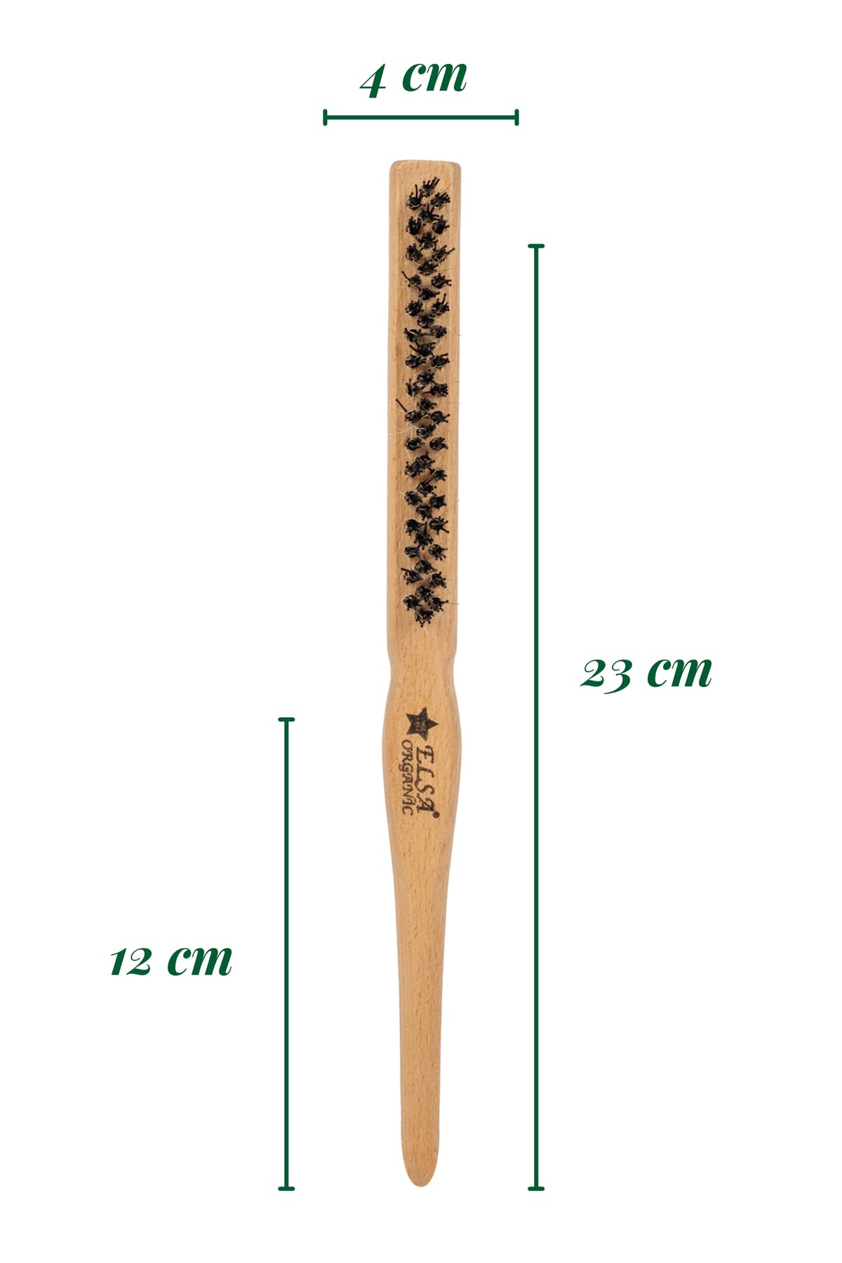 Elsa Professional 0.33T Topuz Fırçası ve Hair Stick Wax Set