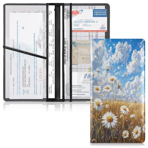Organizador de cuero para documentos miniatura 2