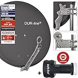  DUR-line Select 75/80 Juego de antena de satélite [LNB, Multiconmutador]