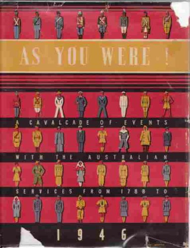 As You Were! A Cavalcade of Events with the Aus... B00124Q8QI Book Cover