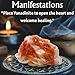 Amazing Gemstone Vanadinite Crystals and Healing Stones Mineral Specimen - Semi Precious Gem Stones - Healing Crystals Geode Clusters for Meditation, Chakra Balance, and Energy (S)