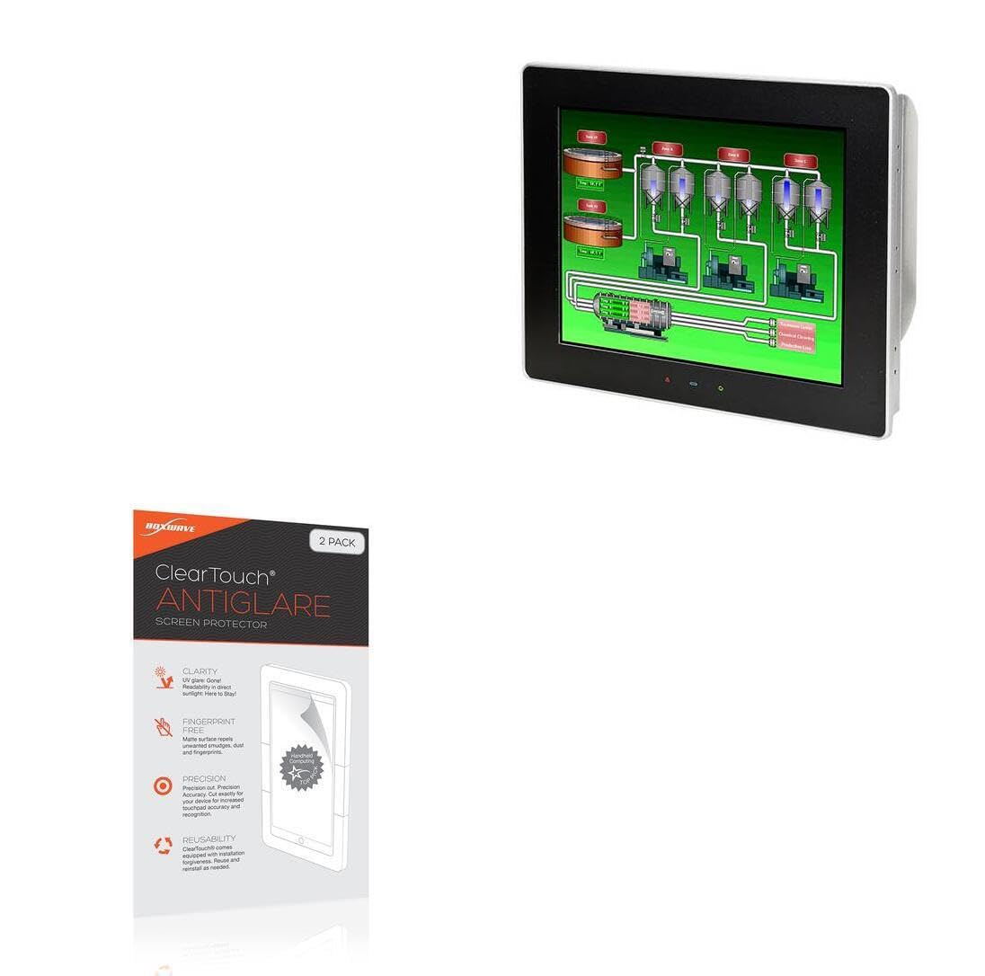 BoxWave Screen Protector Compatible with Panasonic G10R1000 - ClearTouch Anti-Glare (2-Pack), Anti-Fingerprint Matte Film Skin