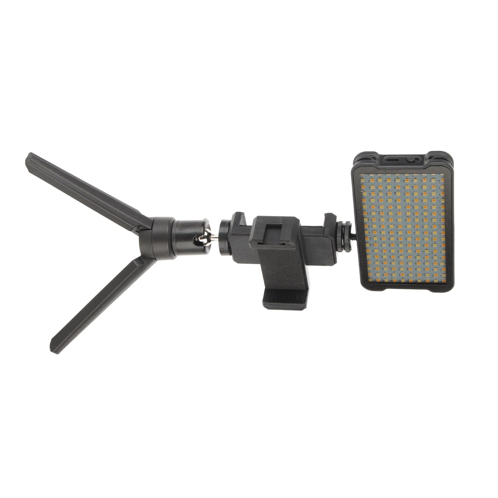 CCYLEZ Luz de Relleno con Clip para Fotografía, Brillo y Temperatura de Color Ajustables, Teléfonos Inteligentes y Cámaras, Diseño Portátil Liviano