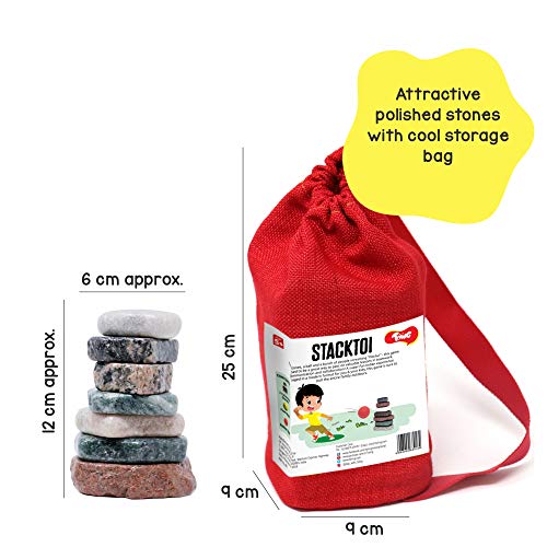 Image of Toiing Stacktoi Return Gift Combo - Pack of 6 (Lagori Pitthu Satodiyu) Outdoor Traditional Games for Kids and Families