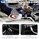 CD Player Auto, Externer tragbarer CD-Player mit USB und 3,5mm AUX Anschluss, kompatibel mit CD/CD-R/CD-RW/MP3/WAV für Fahrzeug, TV und Laptop