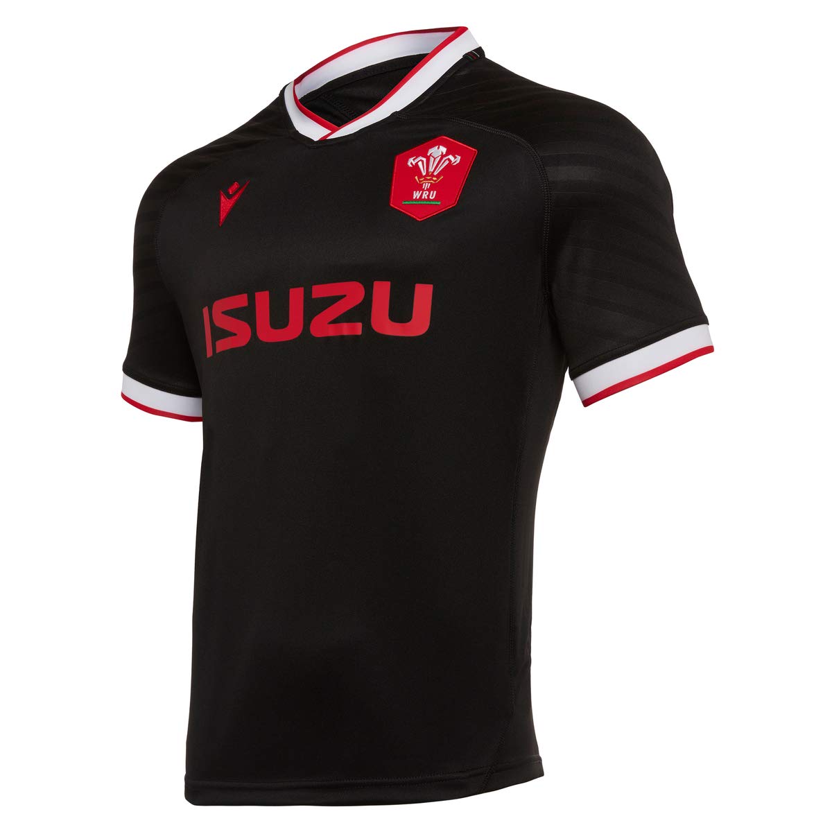 Men's 58125439 WRU M20 WRU M20 Alternate Jersey Poly Replica Sr, Black, 3XL