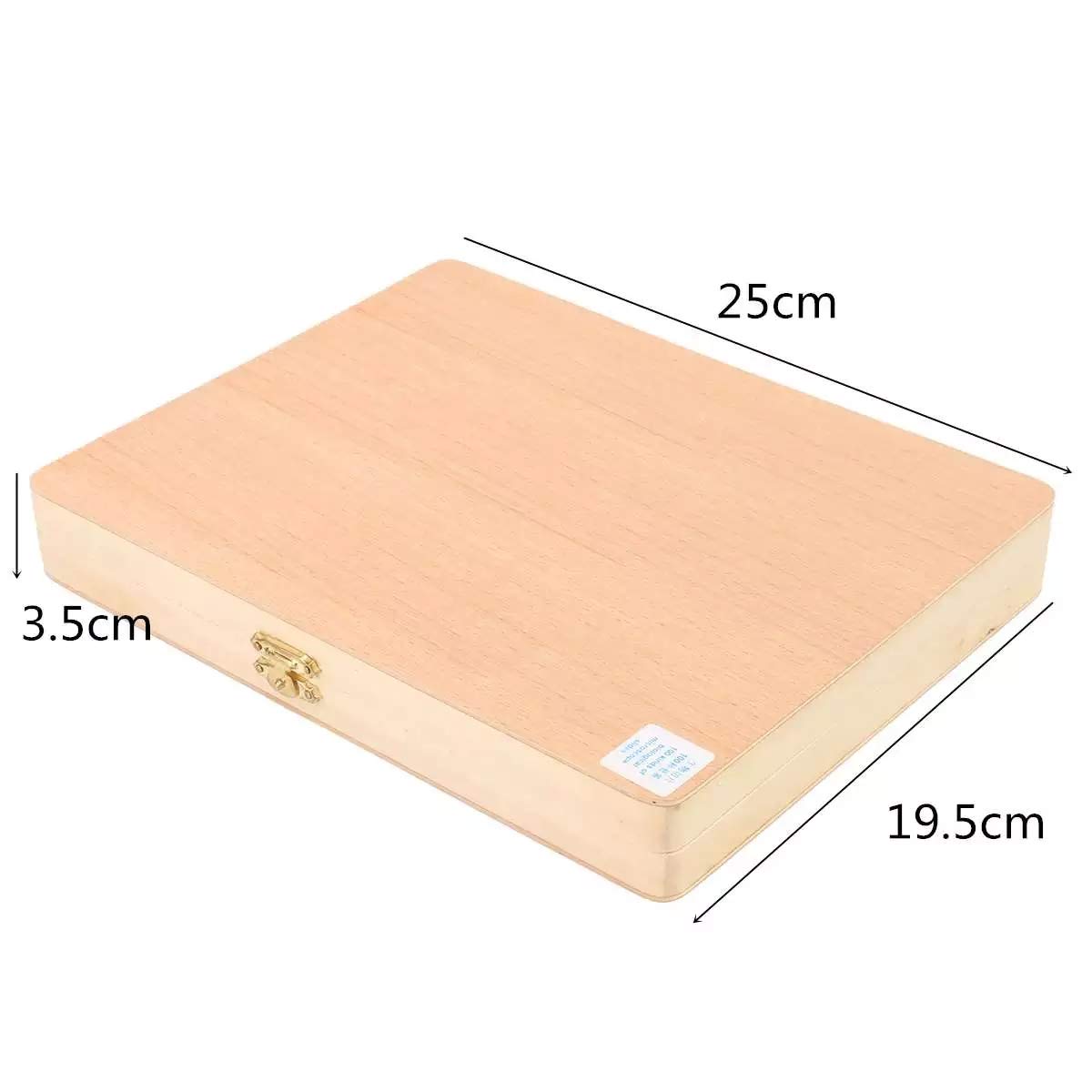 100 Unids Microscopio Portaobjetos De Vidrio Muestra De Vidrio Preparado Ciencia Básica Muestra De Cubierta Biológica Slips Caja De Almacenamiento De Madera Portátil