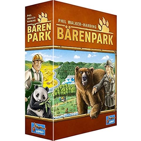 Bärenpark Board Game | Tile Placement Strategy Game | Fun Zoo Animal Themed Puzzle Game For Adults and Kids | Ages 8+ | 2-4 Players | Average Playtime 30-45 Minutes | Made by Lookout Games Cover