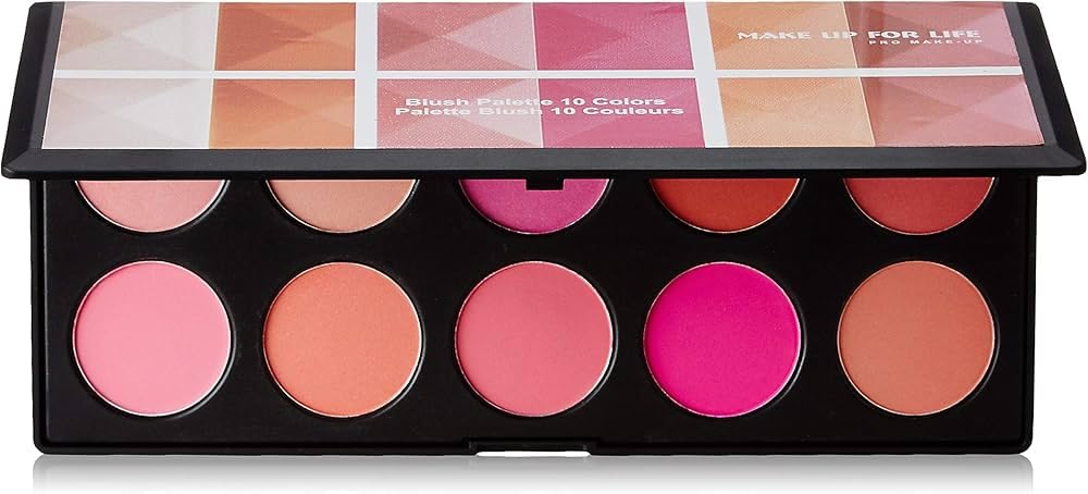 Make Up for Life Professional 6 Colors Studio Blush Palette, 01 Multi, 25g-image-47