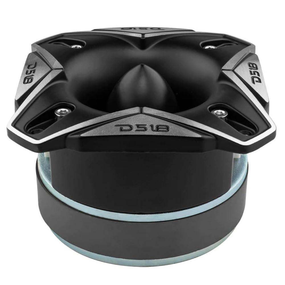 1 DS 18 PRO-TWX3.8Ti super bullet tweeter da 9,7 x 9,7 cm, da 250 watt rms 500 watt max, 8 ohm, 108 db spl, per casa, 1 pezzo + condensatore di installazione